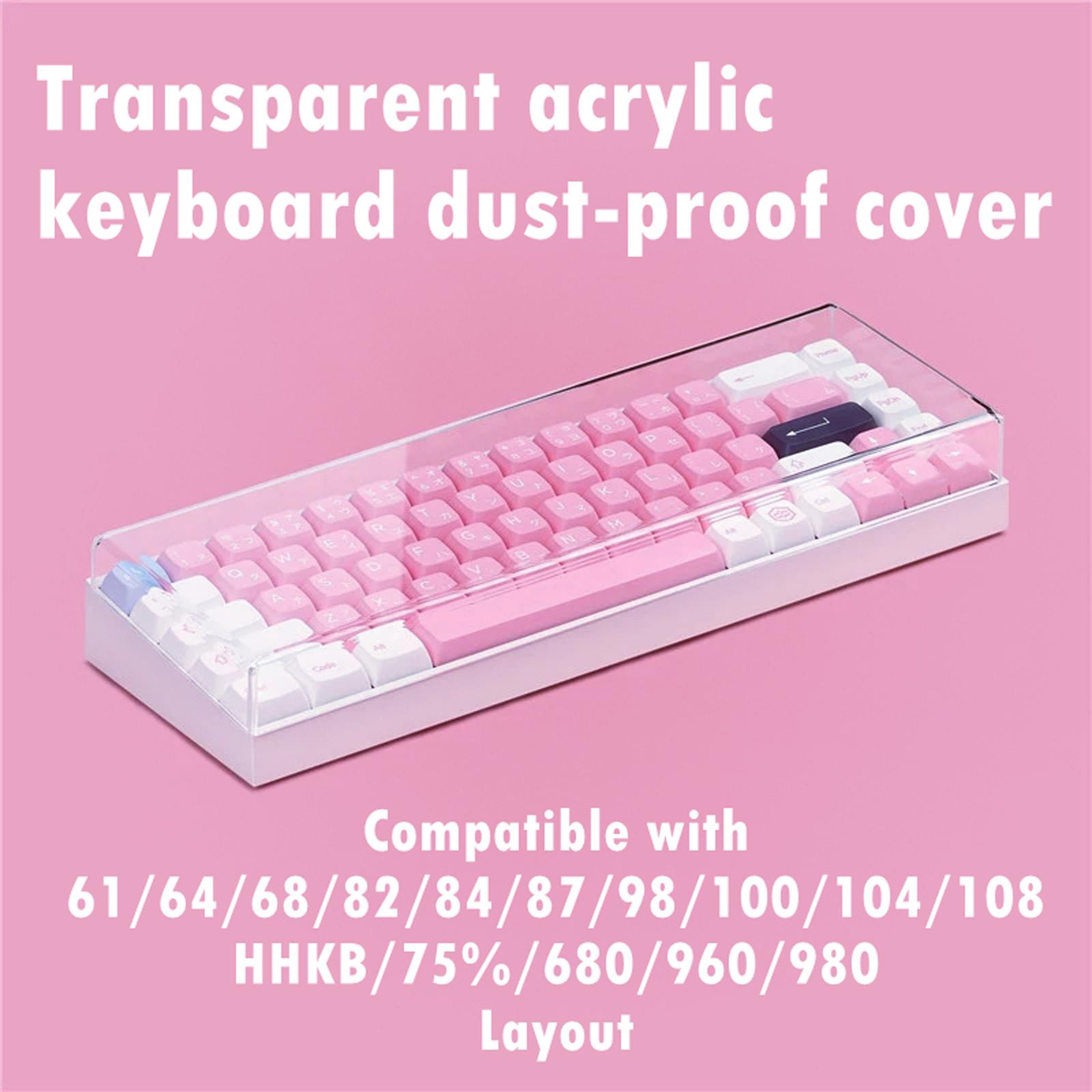 108 Keys Keyboard Dust Cover A - Gaming Accessories Aesthetic recension och pris