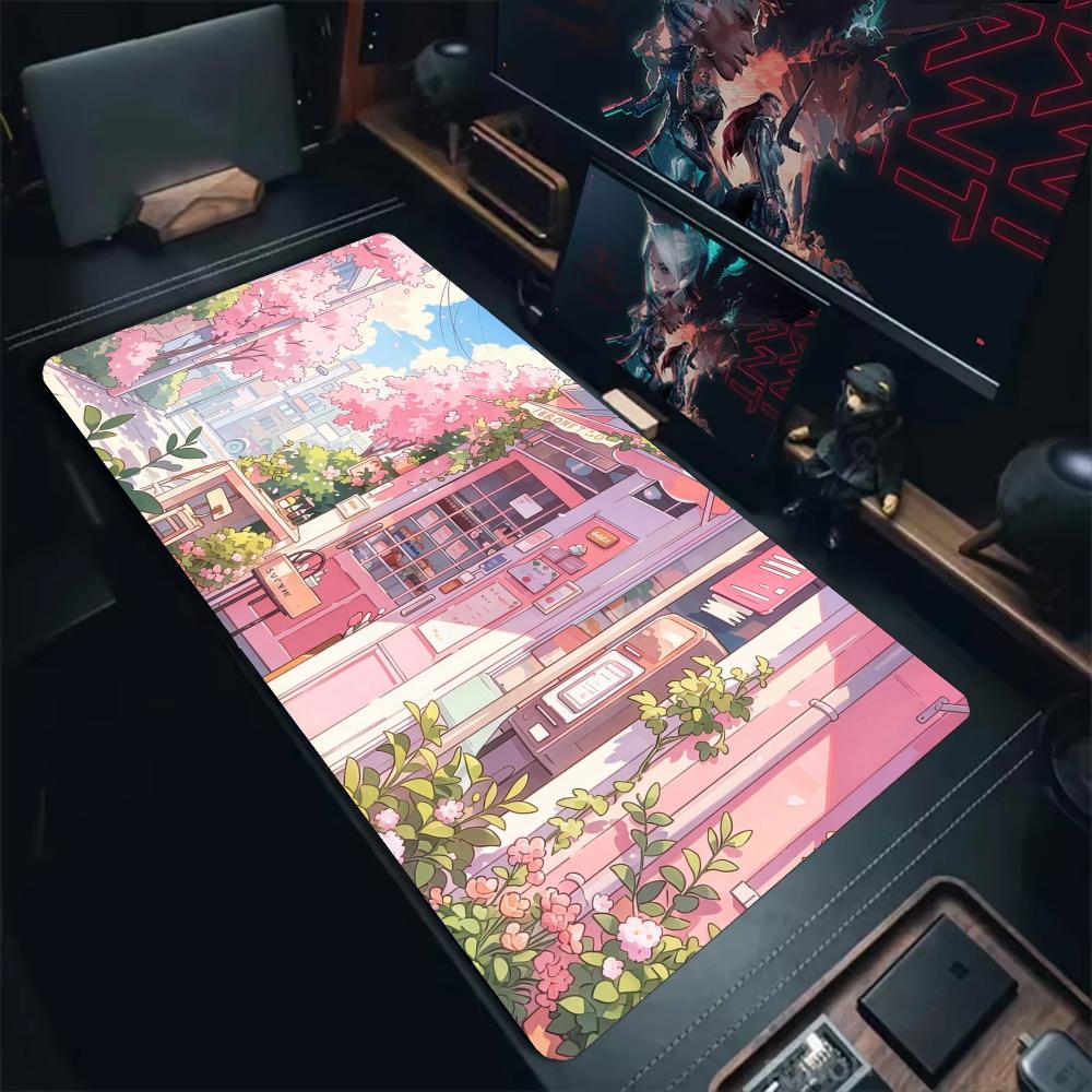 Pink Street-Front Shop Mouse P - Gaming Accessories Shop recension och pris