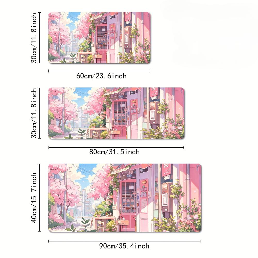 Pink Street-Front Shop Mouse P - Gaming Accessories Shop recension och pris