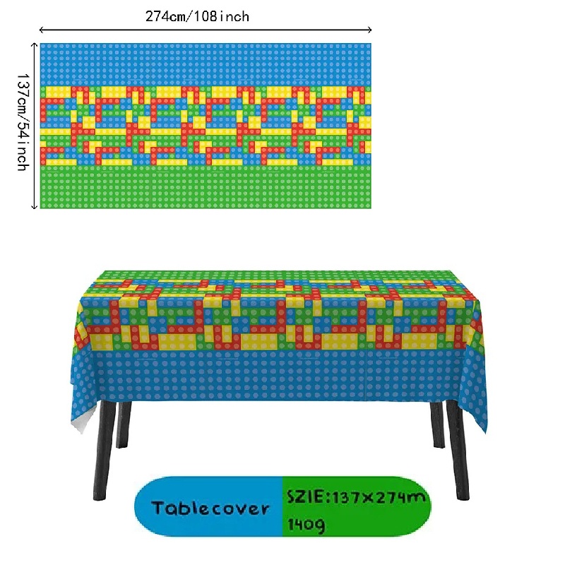 Building Block Brick Style Tab - Gaming Accessories For Room recension och pris