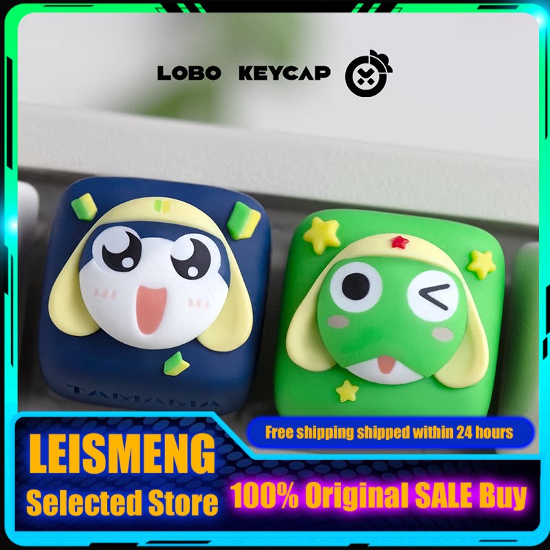 Keroro Themed Anime Keycaps Me - Gaming Accessories Aesthetic recension och pris