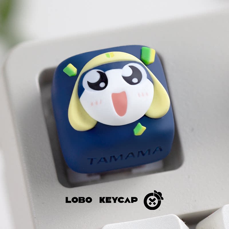 Keroro Themed Anime Keycaps Me - Gaming Accessories Aesthetic recension och pris