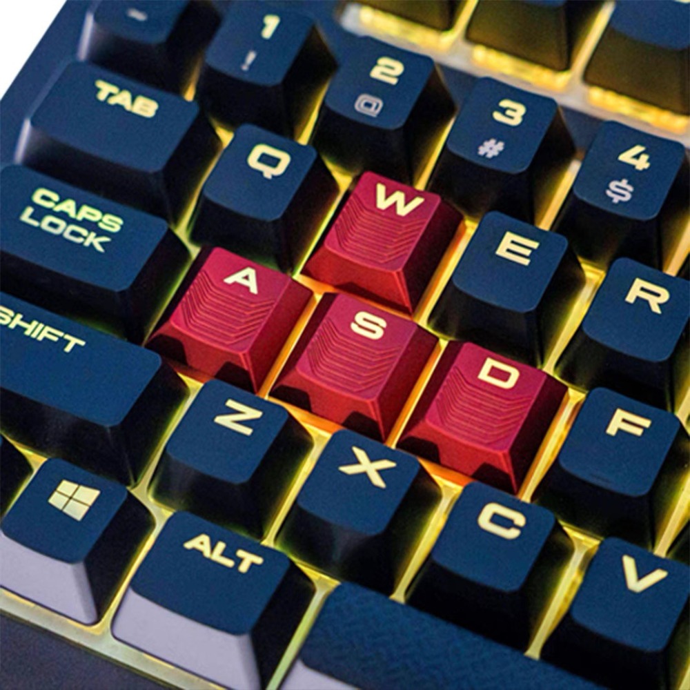 Translucent Keycaps for WASD a - Gaming Accessories Aesthetic recension och pris