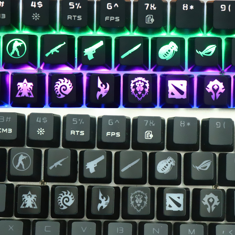 CS GO Gaming Keycaps Custom AB - Gaming Accessories Aesthetic recension och pris